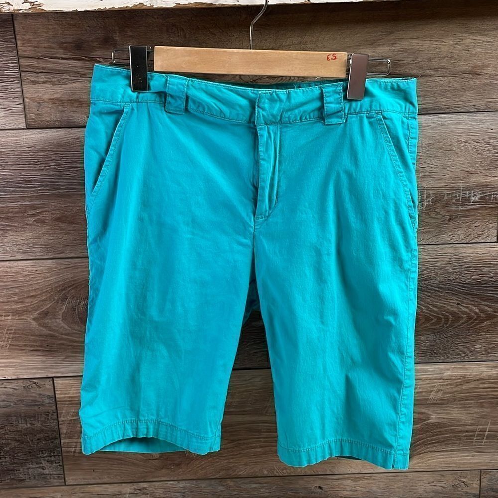 CJ Breeze Bermuda Ladies Shorts, Size 12, Teal